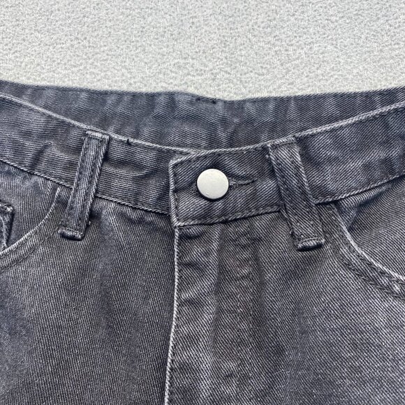 Romwe Grundge Gothic Black Skull Jeans Size Small,Y2K,Teens,High‎ Rise - Picture 11 of 15